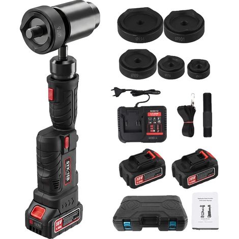 Machine à perforer électrique, certifiée CE, design portable, 80KN (1/2)