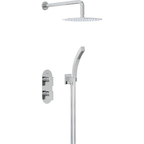 Bristan Frammento Chrome Concealed Shower + Fixed Head FRAMMENTO SHWR PK2