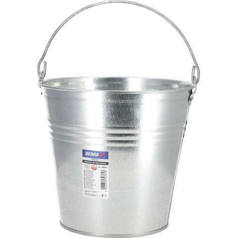 Bau-Eimer dedra 15B152 verzinkt 10 Liter