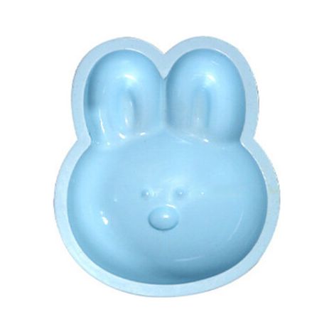 Schokoladenformen in Form eines Schweins, Hasen und Bären – Blau C (1/5)
