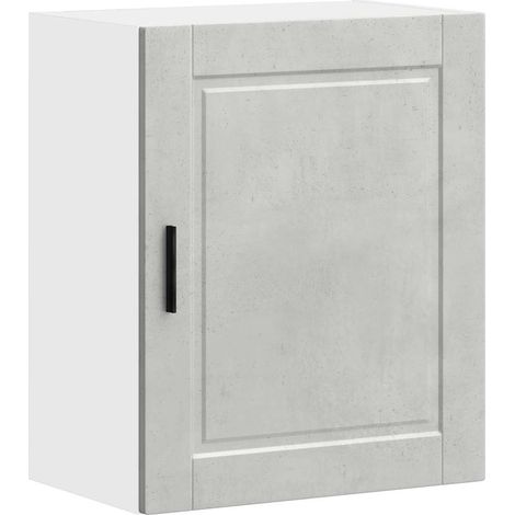 Maison Exclusive - Pensile da Cucina Porto Grigio Cemento in Legno Multistrato