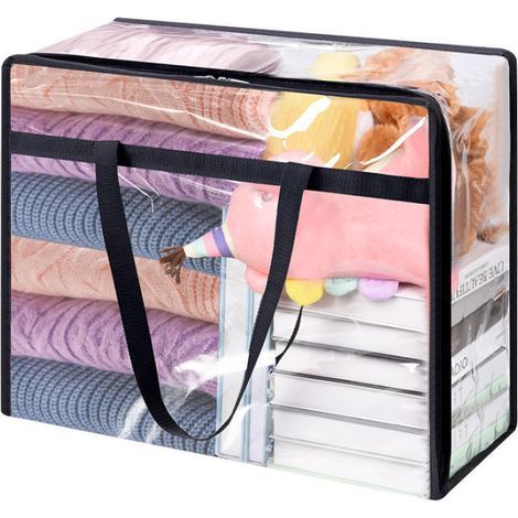Bolsas transparentes para guardar ropa (paquete de 3, 40 l, PVC) (1/5)