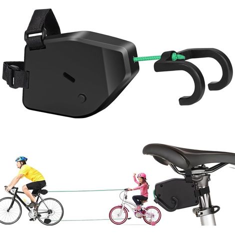 Fahrrad-Abschleppseil, einziehbare Kinderfahrrad-Zugstange, Zugkabel, 2,5 m Fahrrad-Abschleppseilgurt, einziehbares Fahrrad-Abschleppsystem (1/5)