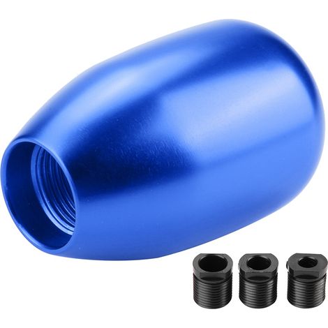 Zoternen Leva del cambio con pomello cambio manuale a 5 marce per auto con 3 adattatori 8/10/12 mm (Blu) (1/5)