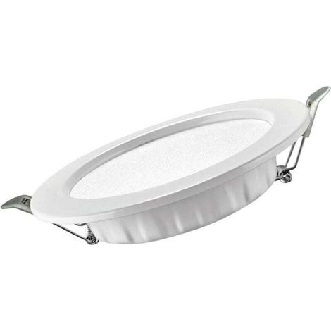 Downlight LED ultra-mince pour la maison, anti-éblouissement, spot encastré, salon, chambre à coucher, protection des yeux, économie d'énergie, lampe en boîte, plafonnier commercial,4 pack-7W (1/4)