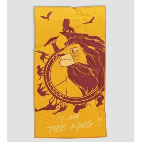 Lion King Strandtuch – 70x140 cm, 100% Polyester für den perfekten Strandtag