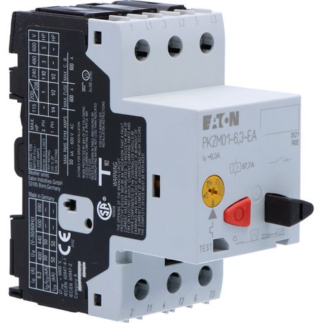 Interruttore automatico PKZM01, Ir=4-6.3A PKZM01-6.3-EA (1/4)
