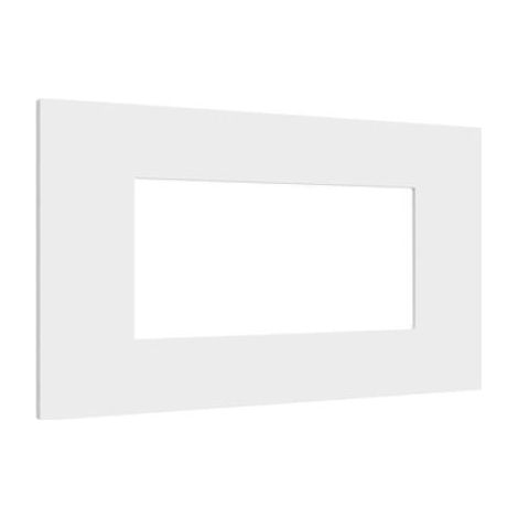Placca 4 moduli tecnopolimero bianco urmet 27804.bn lybra serie