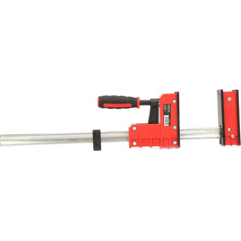Lot de 2 Serre-joints en F robustes 500mm, Outils de fixation rapide pour menuiserie, Pince à glissière manuelle, Barre de serrage professionnelle DIY (1/5)