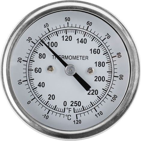 Thermomètre bimétallique TS-BX40 Thermomètre pour barbecue Thermomètre pour barbecue (1/5)