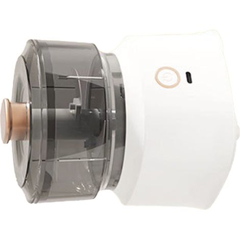 Hachoir à viande électrique multifonction, mixeur avec lames en acier inoxydable, robot culinaire blanc pour cuisine, broyeur alimentaire performant et sûr (1/5)