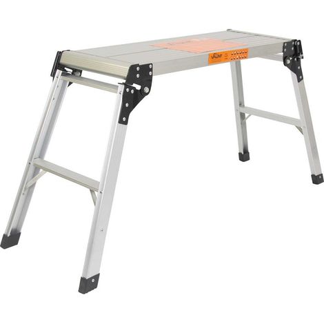 Vaunt Aluminium Work Platform 825mm x 300mm Folding Long Hop Up Step V2006006 (1/5)
