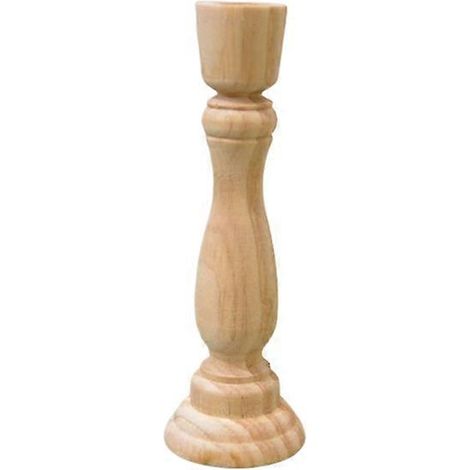 Bougeoirs en bois, conception robuste et durable (1/3)