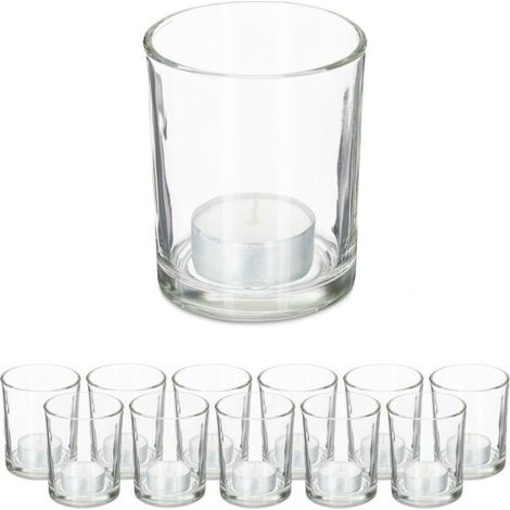 Portalampada trasparente set da 12 (1/5)
