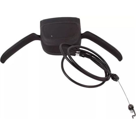 Câble de commande de tondeuse à gazon 130 cm de rechange pour HU700L HU725AWD Fil d'entraînement d'accélérateur flexible Pièce de réparation du moteur Noir (1/5)