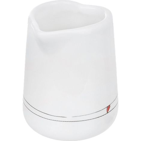 Pot a lait en ceramique avec motif cur - parfait pour la cuisine (1/5)