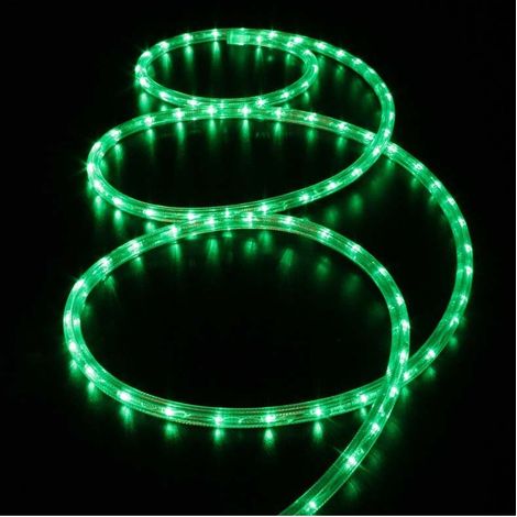 cordon lumineux 30 leds/m touret de 44 mètres vert festilight