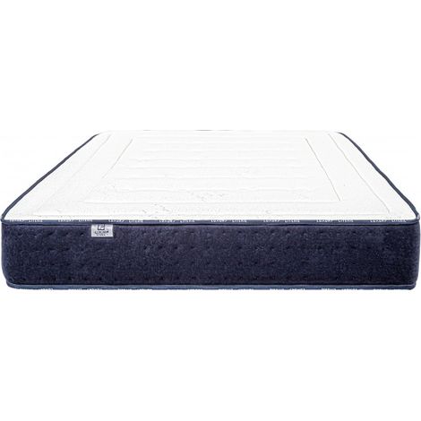 Matelas Nuage (24cm), mi-ferme, mousse haute densité, indépendance du couchage, face été/hiver, 160x200cm (1/5)