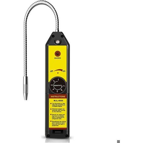 Détecteur de fuites WJL-6000 – Multi-gaz R22/R410A – Alarme sonore et LED, sonde flexible – Climatisation, réfrigération (1/4)