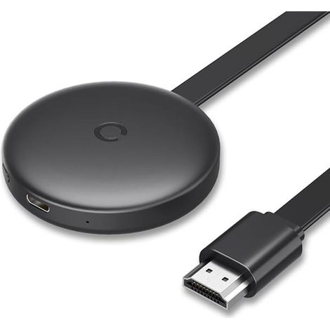 Adaptateur  sans fil pour téléviseur, dongle Wi-Fi HD Miracast 2,4 GHz, adaptateur d'affichage HiFi pour ordinateur portable, téléphone, tablette Android/OS/Windows/Mac OS, vers moniteur/projecteur PC