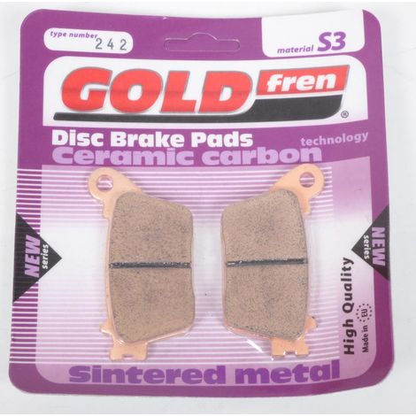 Plaquette de frein Gold Fren pour Moto Kawasaki 1000 Zx-10 Rr (1/3)