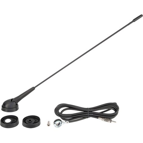 Antenne de toit AM FM inclinaison 090 DIN-m- 34.5 cm