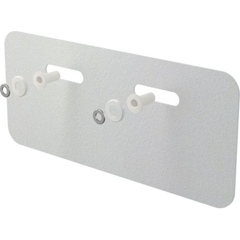 TrendLine Schallschutzset Waschtisch 400-550 mm Waschbecken Schallschutz Weiß