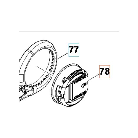 BOUTON 589690079 ORIGINAL HUSQVARNA