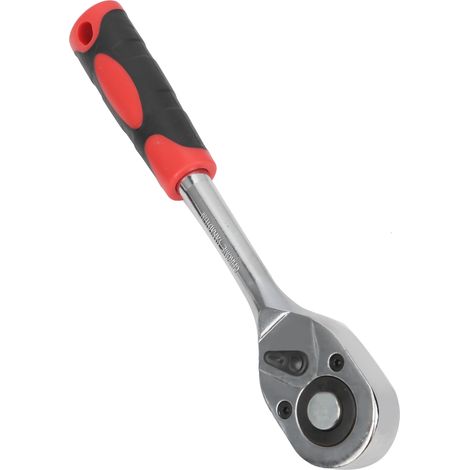 Jeu de clés à cliquet rapides 24 dents en acier au chrome-vanadium, outil à main pour réparations d'atelier, 1/2 pouce (1/5)