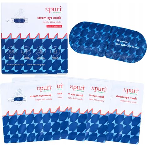 NPURI BY BAMBIBOO selbsterwärmende Augenmaske 5 Stück.