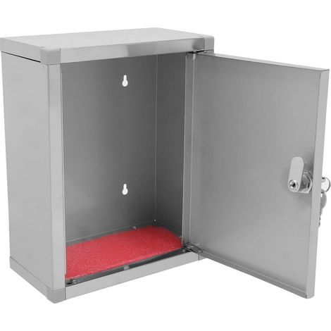 Porte clés pilulier Unomor en acier inoxydable boîte à dons (1/5)