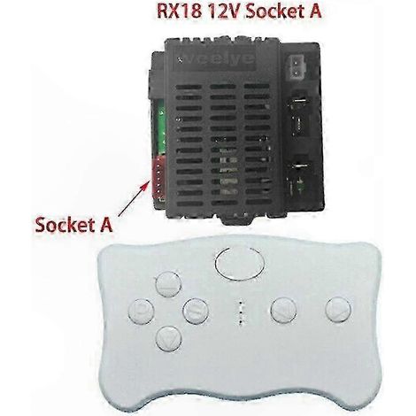 Télécommande et récepteur compatibles avec les voitures électriques pour enfants. Émetteur Bluetooth 2,4 GHz. (1/3)