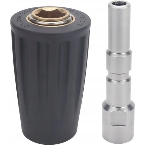 Set di Raccordi Rapidi KEW G1/4 – Compatibile con Idropulitrici Nilfisk, Kranzle  250 Bar, 150°C  Ottone e Acciaio Inox