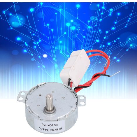 50TYC Gleichstrommotor 24V DC 5RPM CCW/CW (1/5)