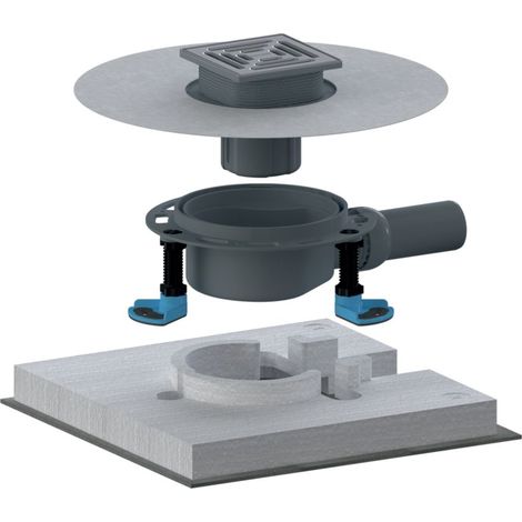 Dallmer 517784 Bodenablauf-Set DallDrain (1/2)