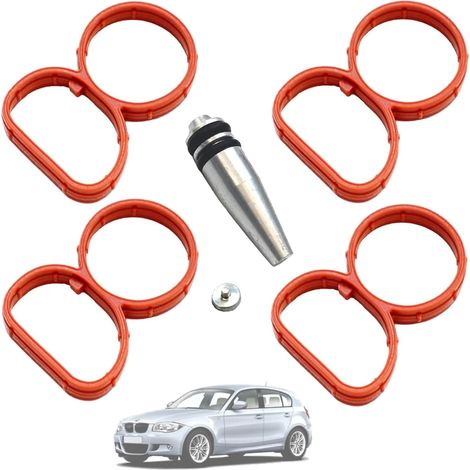 Ansaugkrümmerverschluss – 1 Stück – Aluminium – ohne Bördelung – BMW N47 4-Zylinder-Motoren – Kompatibel mit E81, E87 und E90 (1/5)