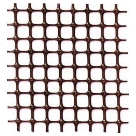 RETE PVC QUADRA 10X10MM H100CM 50MT MARRONE PAPILLON (1/2)