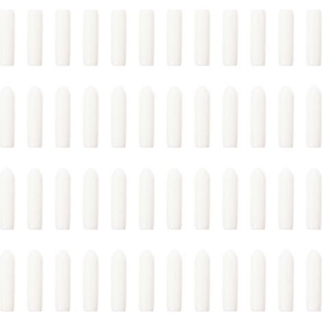 300 embouts de protection pour cintres, protège-pointes de crochets de suspension-1.5X0.3cm-White (1/3)