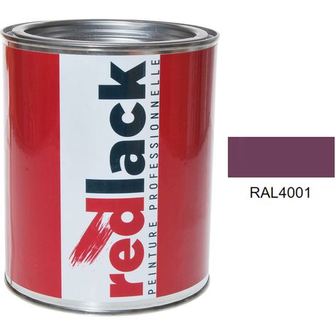 Barattolo da 1L di vernice – RAL 4001 – Rosso lilla – opaca – multisupporto – Redlack