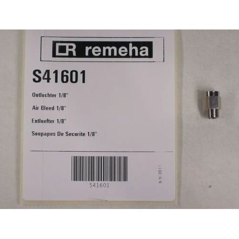 Remeha Purgeur d'air 1/8, S41601