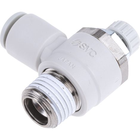 Commande de vitesse SMC AS, R 1/4 Mâle ( Prix pour 1 )