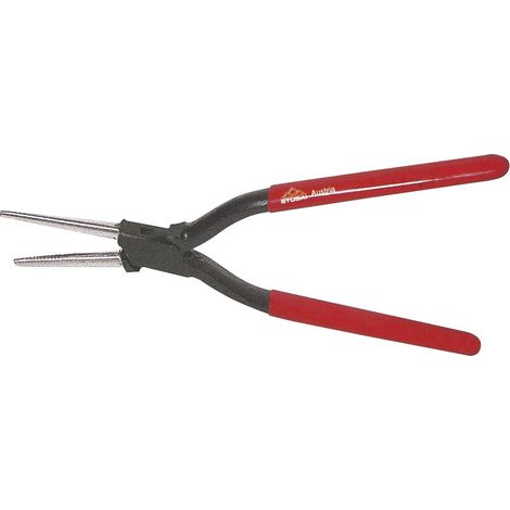 STUBAI Spengler-Rundzange Spezialrundzange Länge 240mm eingelegtes Gewerbe (1/2)