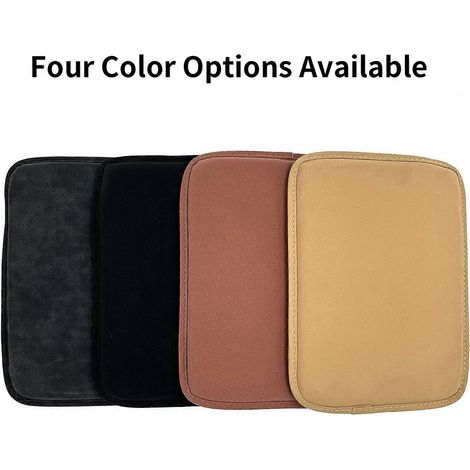 Housse centrale de voiture, coussin d'accoudoir central universel en cuir antidérapant pour camions et SUV. (1/5)