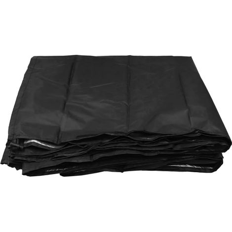Housse de protection imperméable pour piscine - Taille : 550 x 96 cm - Universelle pour toutes les saisons - Noir (1/5)