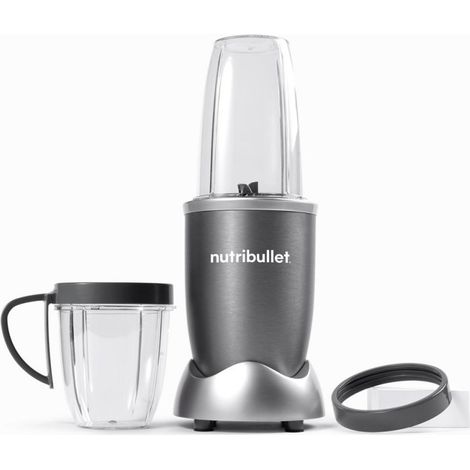NutriBullet NB505DG 0,7 L Frullatore sportivo 500 W Nero, Argento, Trasparente (1/2)