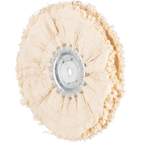 PFERD TOOLS Tuchring TR Sisal Ø 125x10mm Bohrung-Ø 10mm für grobe Vorpolitur mit Polierpaste 5 Stk