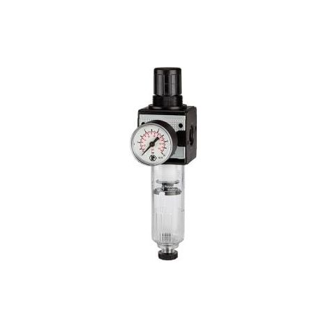 Riegler filtro-regolatore multifix contenitore PC taglia 3 G 1/2 0,5-16 bar HA - 100479 (1/3)