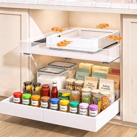 Kitchen Drawer 4 Directions: Expandable Storage Cupboard (1/5)