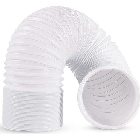 Beijiyi – Tuyau d'évacuation climatiseur mobile 2m – Diamètre 15cm – Polypropylène résistant de -20°C à 70°C – Rallonge rétractable