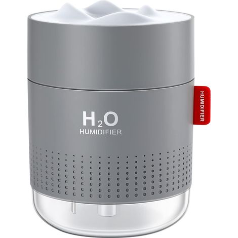 Humidifier Bedroom, 500ML USB Room Humidifier Humidifier Children's Room Plant Humidifiers Air Humidifier Air Ultrasonic Quiet Portable Mini for Home Yoga Office + 2 Filters (1/5)